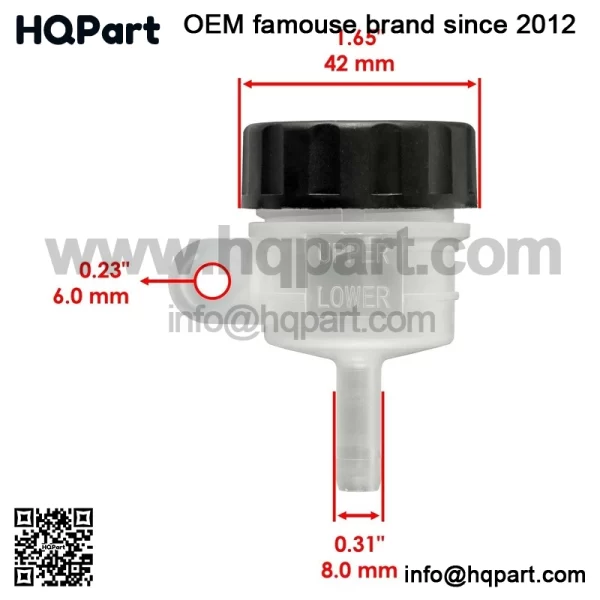 Polaris crambler 00 X4/4X4 998-2002 ear rake aliper ads  luid eservoir - Image 5
