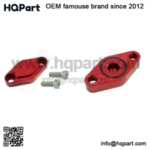 TRX 450R 450ER 400EX  Parking Brake Blockoff Plate  Block off Plate Red