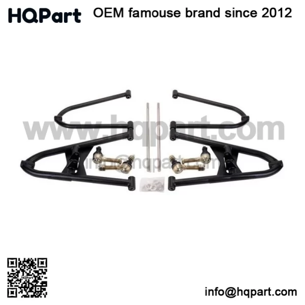 TRX 450R A Arms +2.5 +1 Chromoly Fully Adjustable Armat