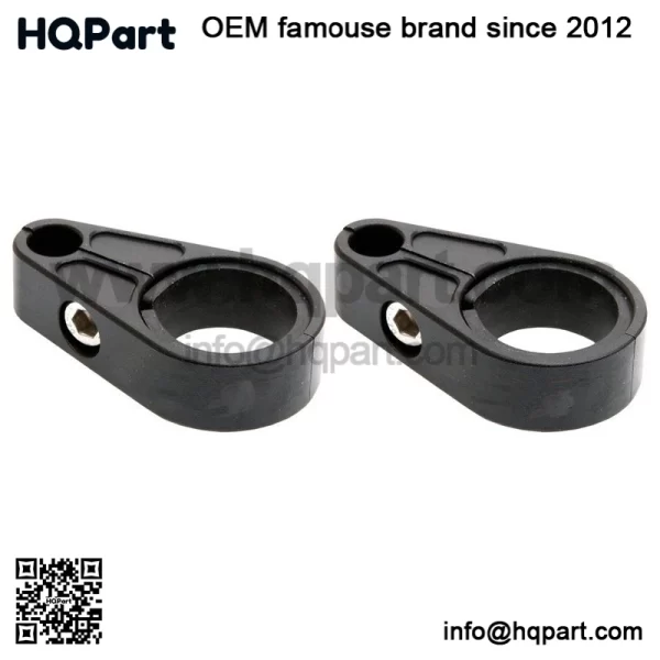 TRX 450R A Arms +2.5 +1 Chromoly Adjustable Brake lines Clamps - Image 4