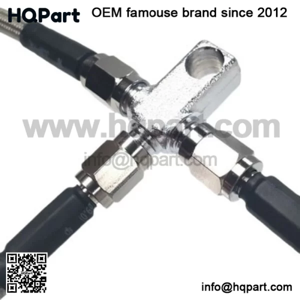 TRX 450R A Arms +2.5 +1 Chromoly Adjustable Brake lines Clamps - Image 5