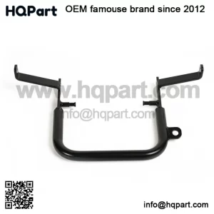 Aluminum Rear Grab Bar Yamaha Raptor 700 700R 06-18 GBE208-HGB GLOSS BLACK