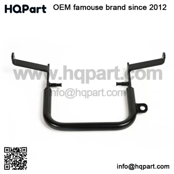 Aluminum Rear Grab Bar Yamaha Raptor 700 700R 06-18 GBE208-HGB GLOSS BLACK