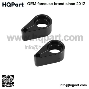 1Pair A-Arm Brake Cable Line Clamps 1" & 0.75" For Yamaha YFZ450R YFZ450X YFZ450