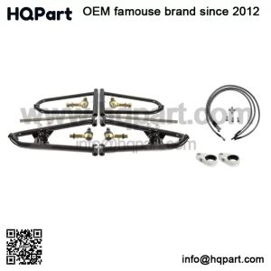 Yamaha YFZ 450  A Arms +2 +1  Chromoly  Adjustable 04 05 Brake Lines Clamps Alba