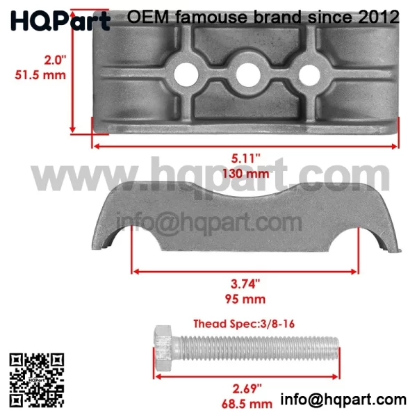 R38348 Hydraulic Pump Drive Coupler For John Deere 1020 1030 1520 1830 2030 2240 - Image 2