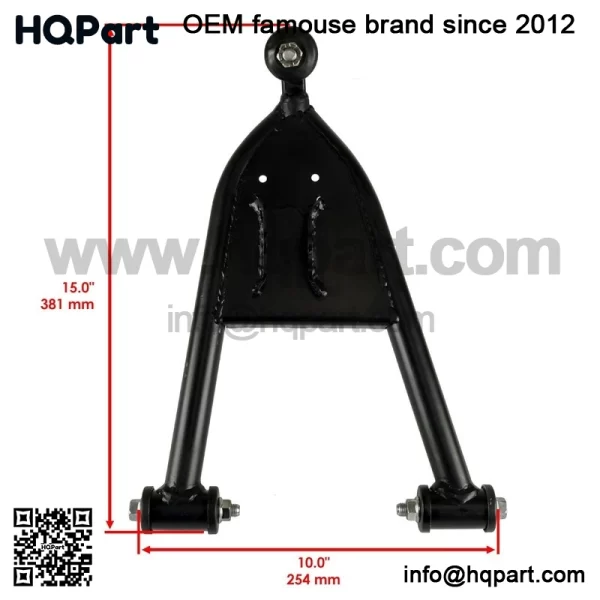 Front  ower  eft    ight    rm  or  uzuki  uadsport  TZ400  T-Z400  003-2008 - Image 2