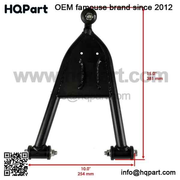 Front  ower  eft    ight    rm  or  uzuki  uadsport  TZ400  T-Z400  003-2008 - Image 3