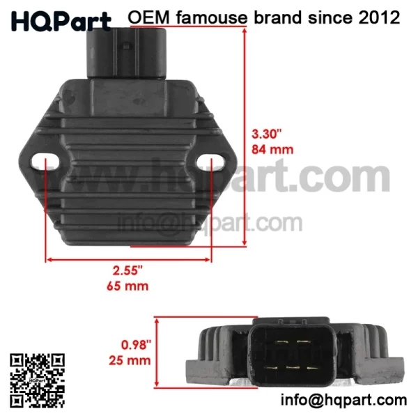 Regulator Rectifier for Honda TRX450ES TRX450S  4X4 1998 1999 2000 2001 - Image 2