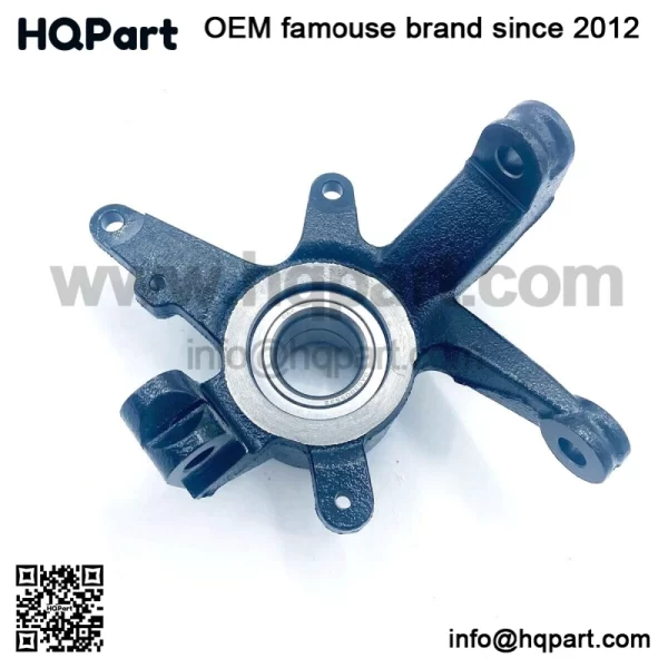 Steering Knuckle Front Left For Hisun 700cc 500c SUPERMACH MENARDS QLINK MASSIMO Electrophoretic black paint
