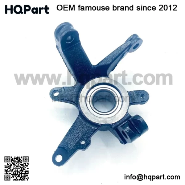 Steering Knuckle Front Left For Hisun 700cc 500c SUPERMACH MENARDS QLINK MASSIMO Electrophoretic black paint - Image 3