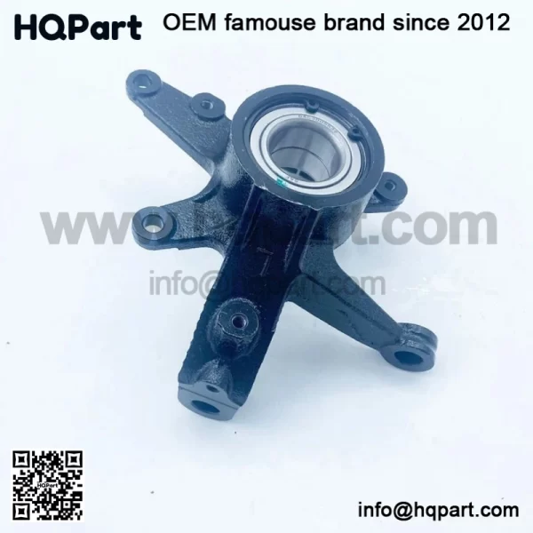 Steering Knuckle Front Left For Hisun 700cc 500c SUPERMACH MENARDS QLINK MASSIMO Electrophoretic black paint - Image 5