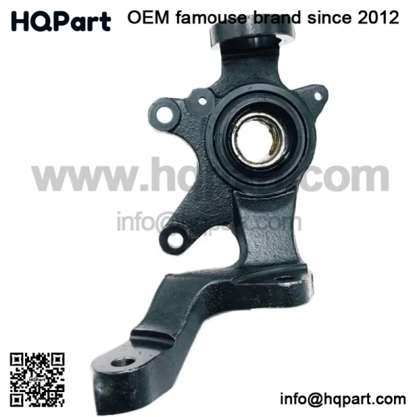 Front Right/Left Steering Knuckle Assy70MM Hisun Massimo 700 UTV Quad GO Kart HS Code 52710-115N00-0000/52720-115N00-0000 (Color : Left and Right) Electrophoretic black paint - Image 2