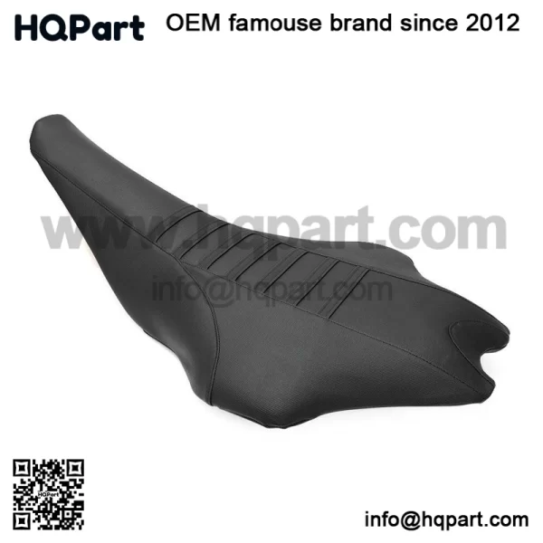 For Yamaha YFZ450R Seat Cover 2009 -2020 BLACK RIBBED GRIPPER YFZ 450R 450REL SE - Image 2