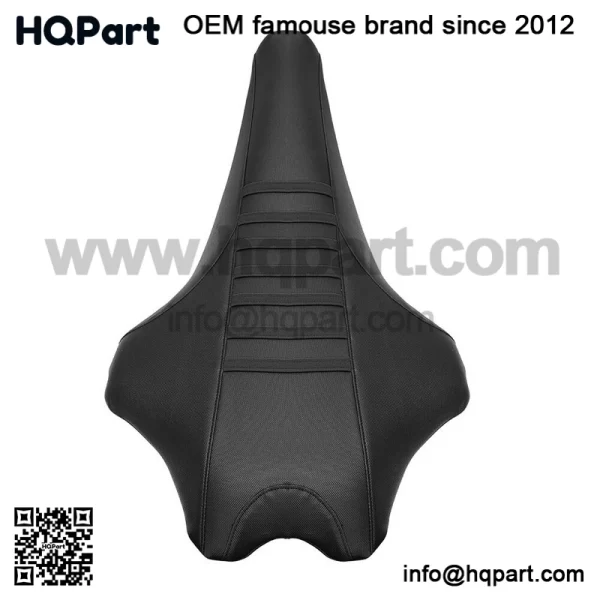 For Yamaha YFZ450R Seat Cover 2009 -2020 BLACK RIBBED GRIPPER YFZ 450R 450REL SE - Image 3