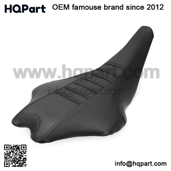 For Yamaha YFZ450R Seat Cover 2009 -2020 BLACK RIBBED GRIPPER YFZ 450R 450REL SE - Image 4
