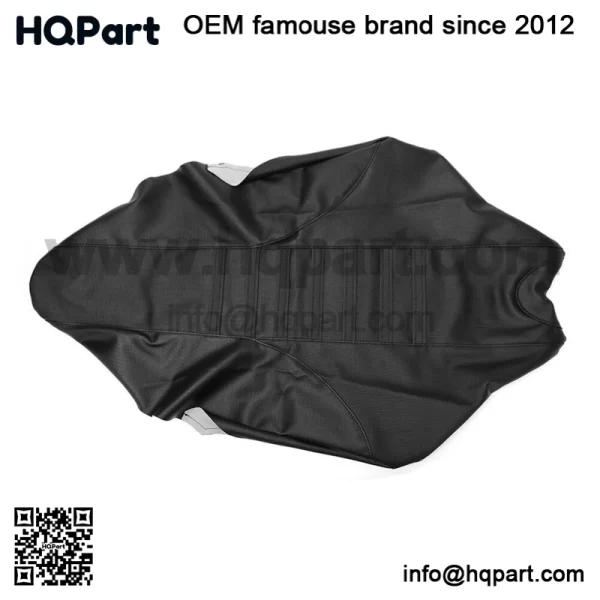 For Yamaha YFZ450R Seat Cover 2009 -2020 BLACK RIBBED GRIPPER YFZ 450R 450REL SE - Image 5