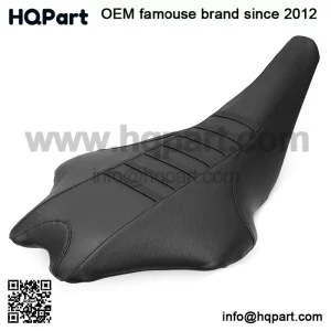 For Yamaha YFZ450R Gripper Seat Cover 2009 - 2021 YFZ 450R 450RSE REL Black Ribs