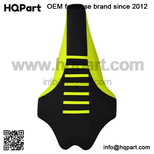 Yamaha 2009-2020 YFZ 450R 450 R Seat Cover  NEON YELLOW/BLK/NEON YELLOW rib #201 - Image 3