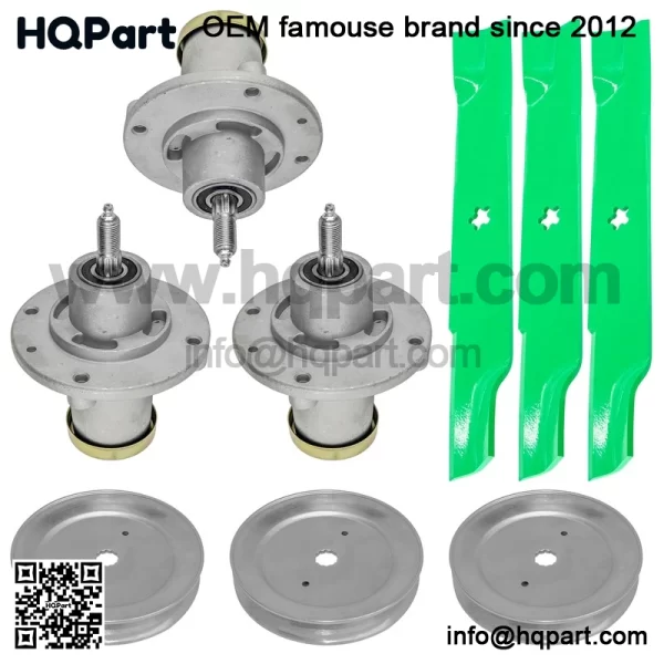 52"  eck  pindle  /Pulley    lade  edmax  ZT52    onsered  52XF    ixon  ltra  2 - Image 5