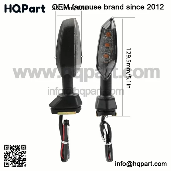 LED urn ignals or awasaki 125PRO/Z900RS/Z1000/Z400/Z650  ront/Rear et - Image 5