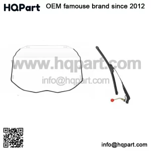 Full indshield ith ree iper or an-Am averick 3 AX/Turbo 2017-2025)