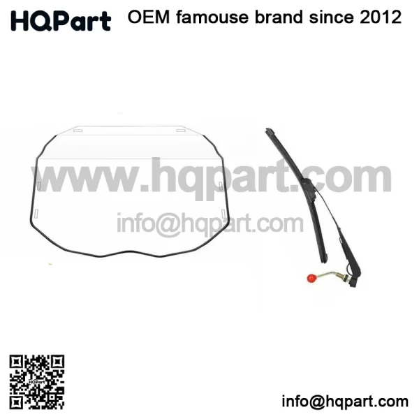 Full indshield ith ree iper or an-Am averick 3 AX/Turbo 2017-2025)