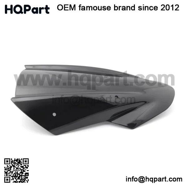 Kawasaki 650 017-up BS indshield creen indscreen ith racket lack - Image 3