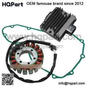 Kawasaki 017-2021 650 R650 X650 inja 50 tator egulator ectifier asket it
