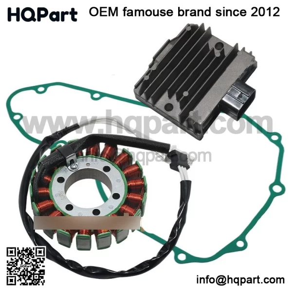 Kawasaki 017-2021 650 R650 X650 inja 50 tator egulator ectifier asket it