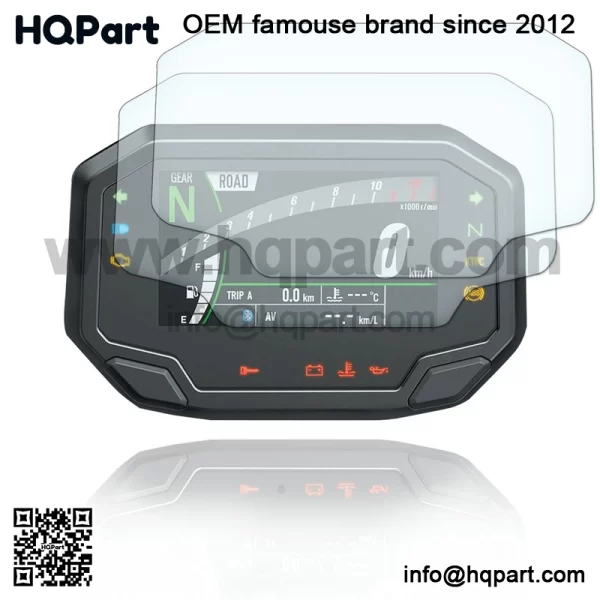 2x peedometer creen rotector or awasaki 650/Z900 2020+ odels)  nti-Glare ilm
