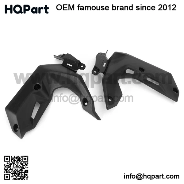 Kawasaki 650 017-2019 npainted ide adiator over anel airing owl - Image 2