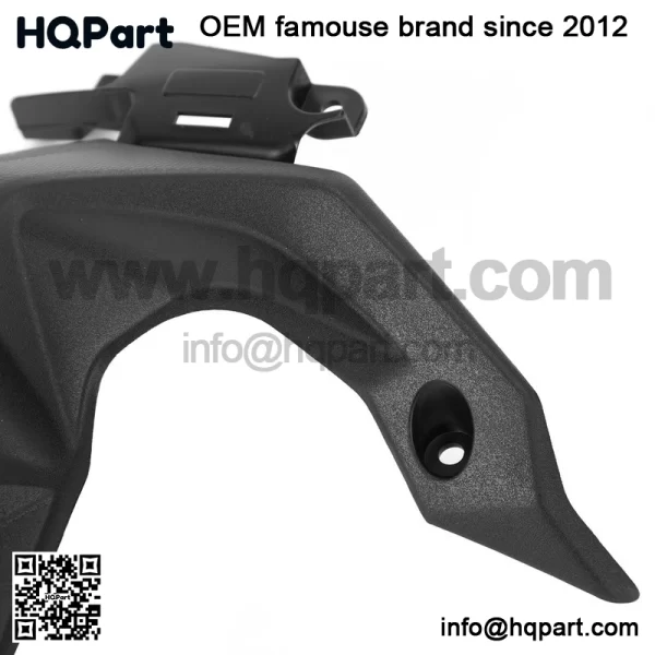 Kawasaki 650 017-2019 npainted ide adiator over anel airing owl - Image 5