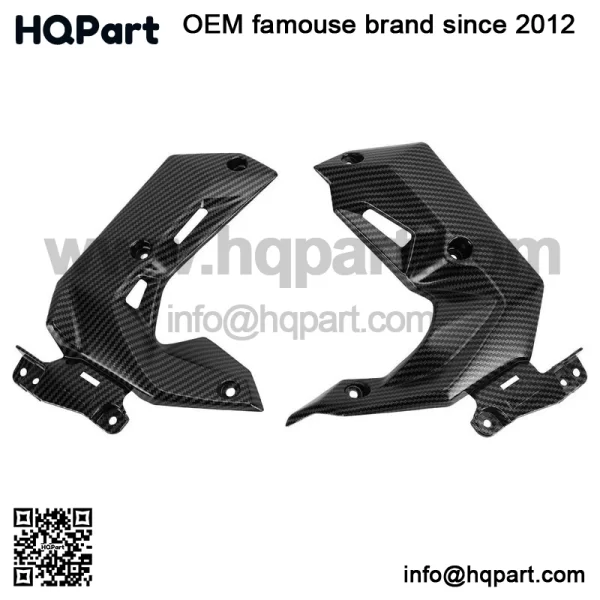 Kawasaki 650 017-2019 BS lastic ide adiator over anel airing owl