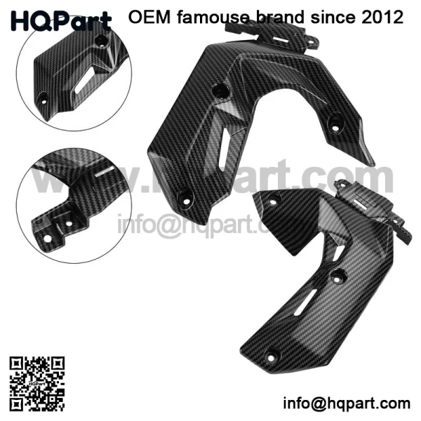 Kawasaki 650 017-2019 BS lastic ide adiator over anel airing owl - Image 2