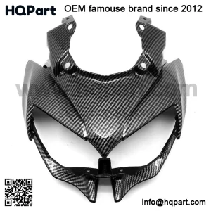 Kawasaki 650  50 020-2021 arbon iber ront ose eadlight airing et