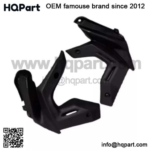 Kawasaki 650 021-2023 lack ide adiator over rame airing owl