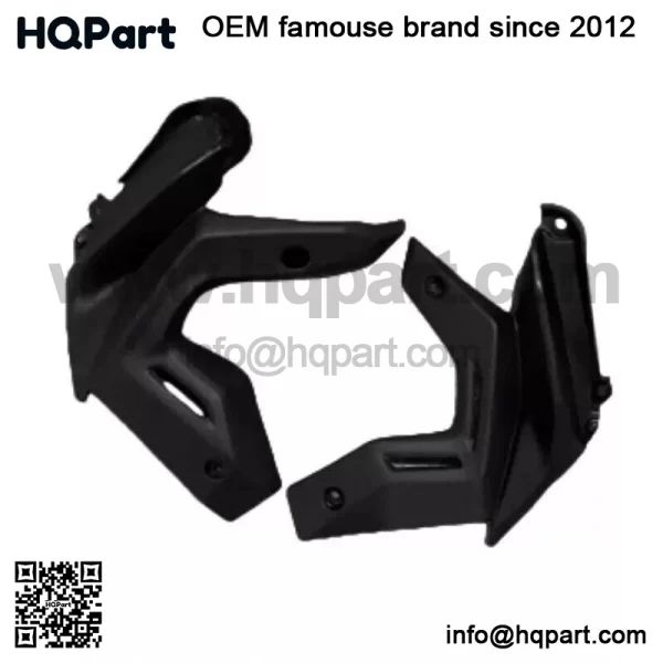 Kawasaki 650 021-2023 lack ide adiator over rame airing owl - Image 2