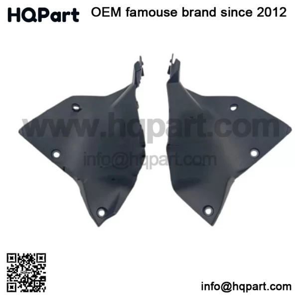 Kawasaki 650 020-2023 lack ront ide rame nter over airing