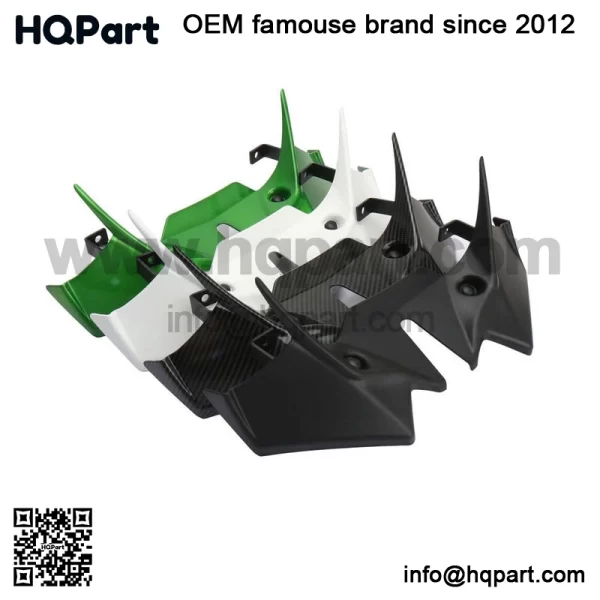 Kawasaki 650 ownforce aked ront poilers ing eflector - Image 2