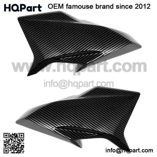KAWASAKI 650 020-2023 ront ank ide rame airing owl arbon iber - Image 2