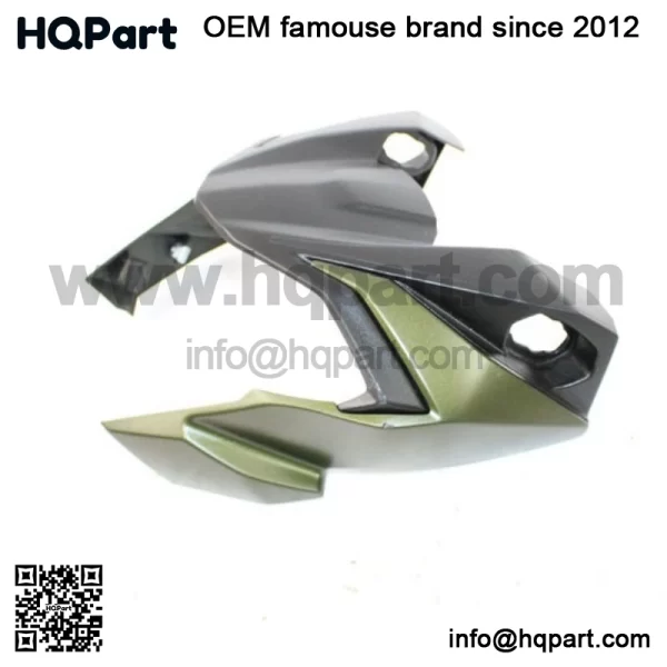 2017-2019 awasaki 650 R650 ront pper airing owl lastic - Image 2