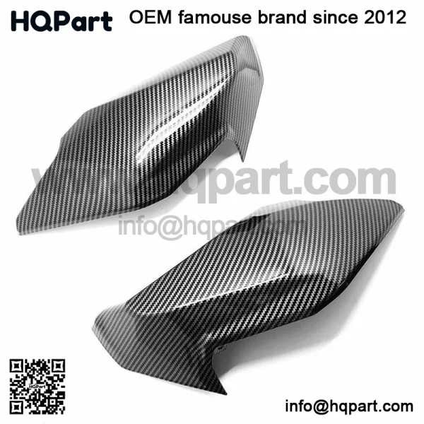 Kawasaki 650 017-2019 arbon iber ront ide ank as airing anel owl - Image 3