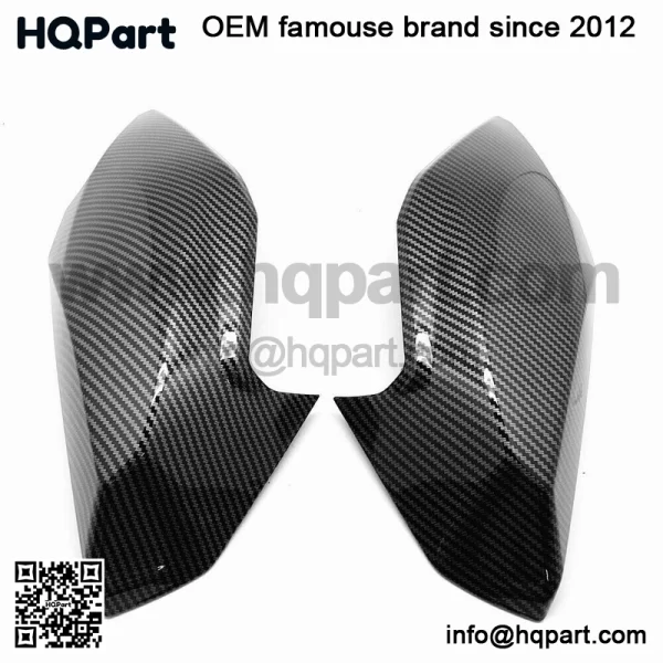 Kawasaki 650 017-2019 arbon iber ront ide ank as airing anel owl - Image 4