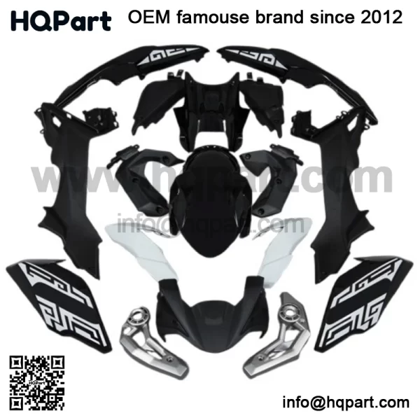Kawasaki 650 017-2019 lack hite airing odywork njection BS