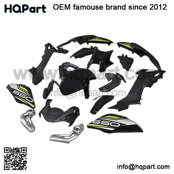 Kawasaki 650 017-2019 njection BS lastic odywork airing eplacement - Image 3
