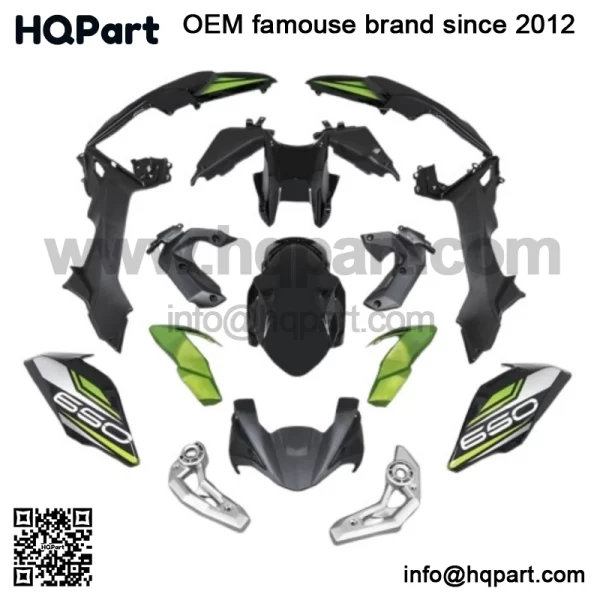 Kawasaki 650 017-2019 njection BS lastic odywork airing