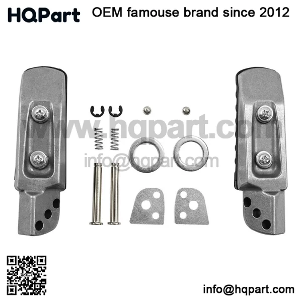 Rear ootpegs or awasaki 650/Ninja 50 2017-2023)  NC luminum - Image 3