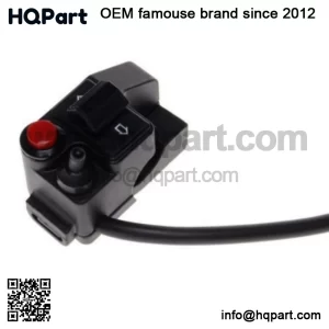Handlebar-mounted urn ignal witch et ith luminum orn nd lasher