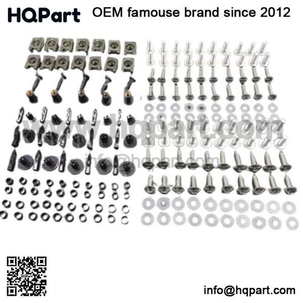 Kawasaki 650 750 250 400 800 900 tainless airing odywork crews it - Image 2